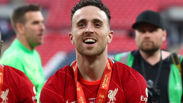 Liverpool forward Diogo Jota