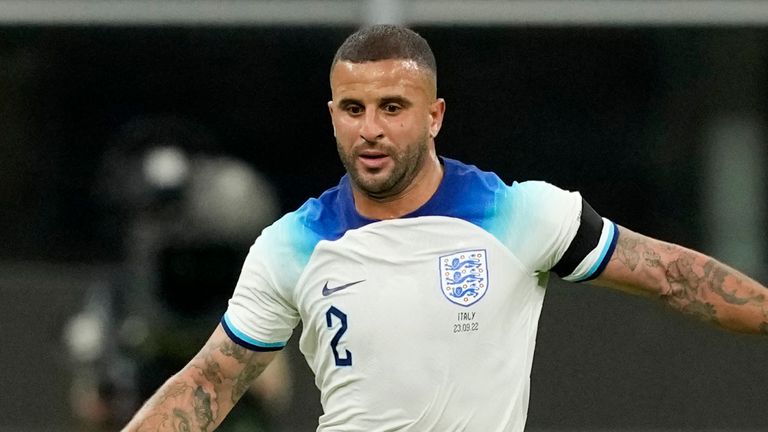 England&#39;s Kyle Walker