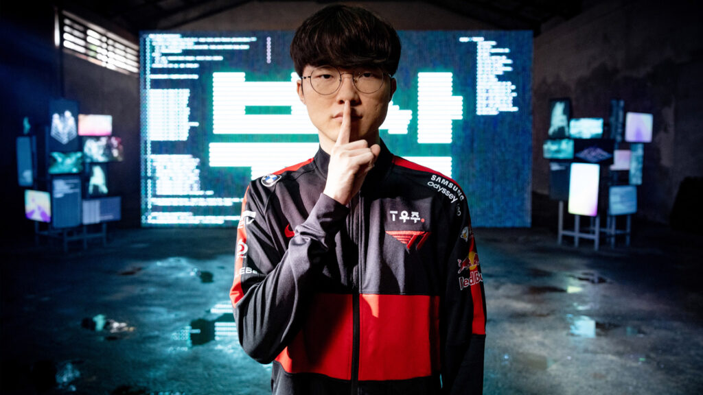 T1 Faker at MSI 2022