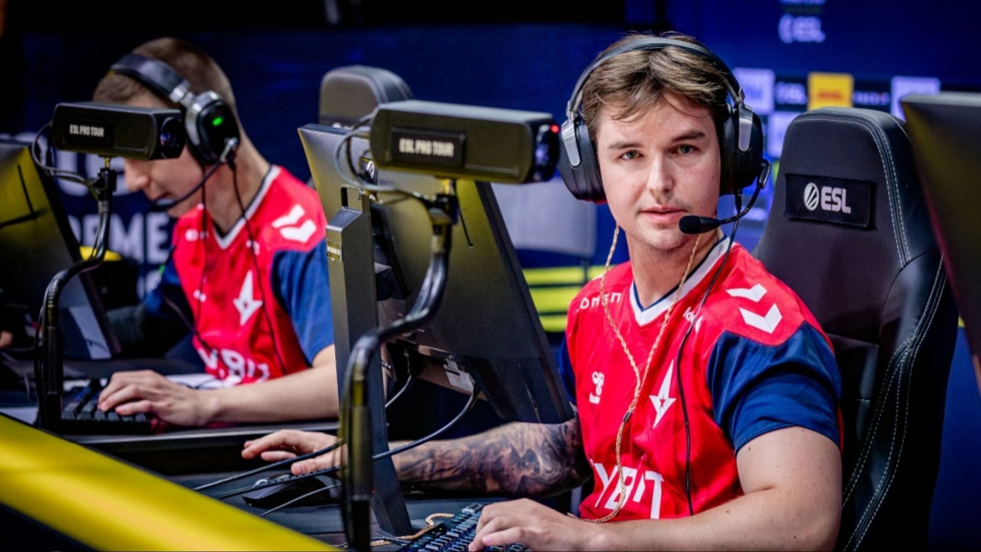 dev1ce from Astralis (Image via ESL)