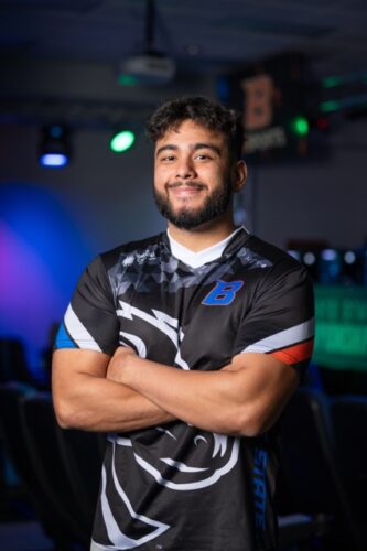 Headshot of Boise State Esports player, Emiliano Flores.