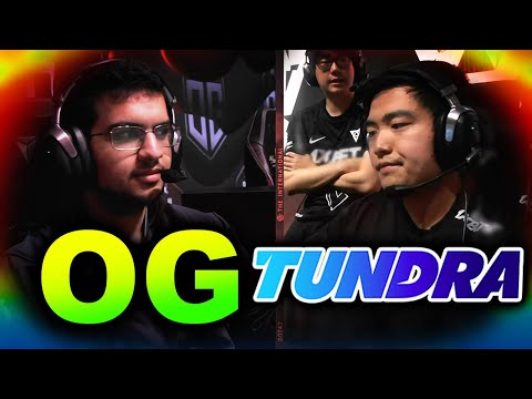 OG vs TUNDRA - TI11 MAIN EVENT PLAYOFFS - THE INTERNATIONAL 2022 DOTA 2