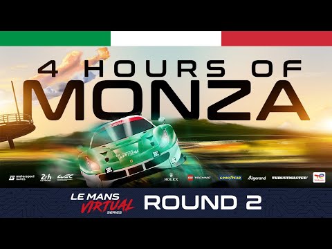 LIVE: 4 Hours of Monza Race - Le Mans Virtual Series 2022