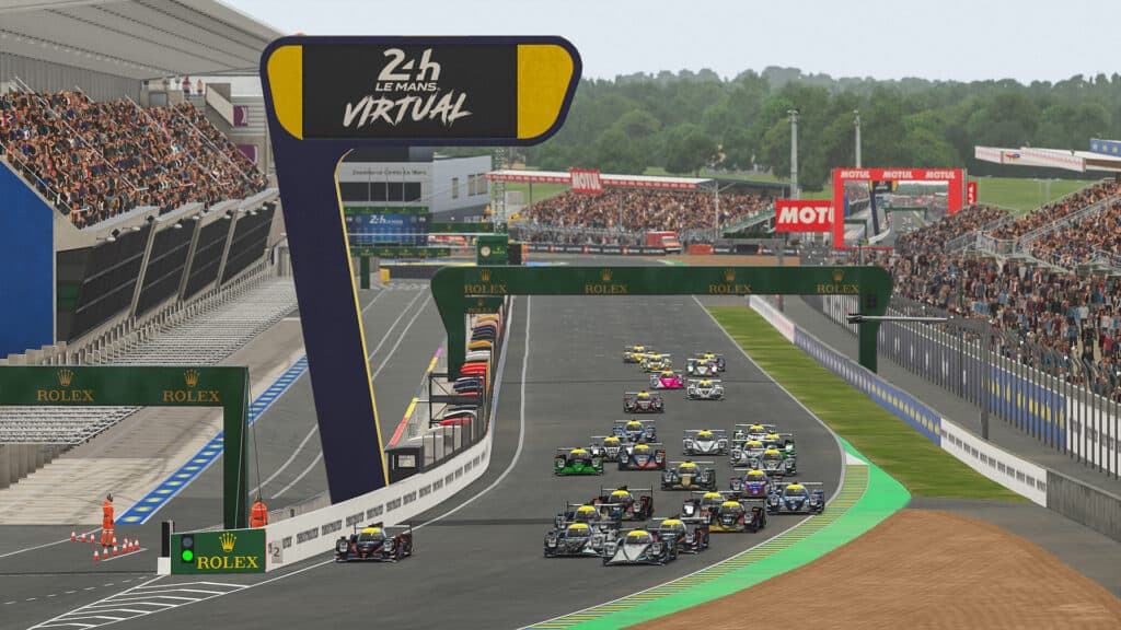 24 Hours of Le Mans Virtual: Verstappen vs Baldwin and red flags in dramatic opening