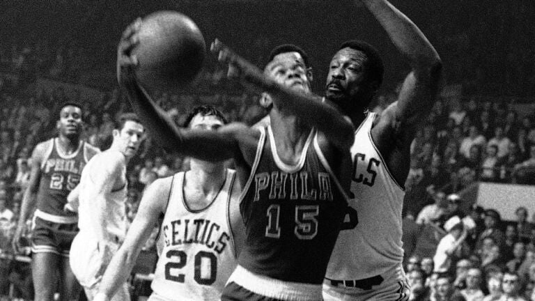 1968 Celtics 76ers Bill Russell