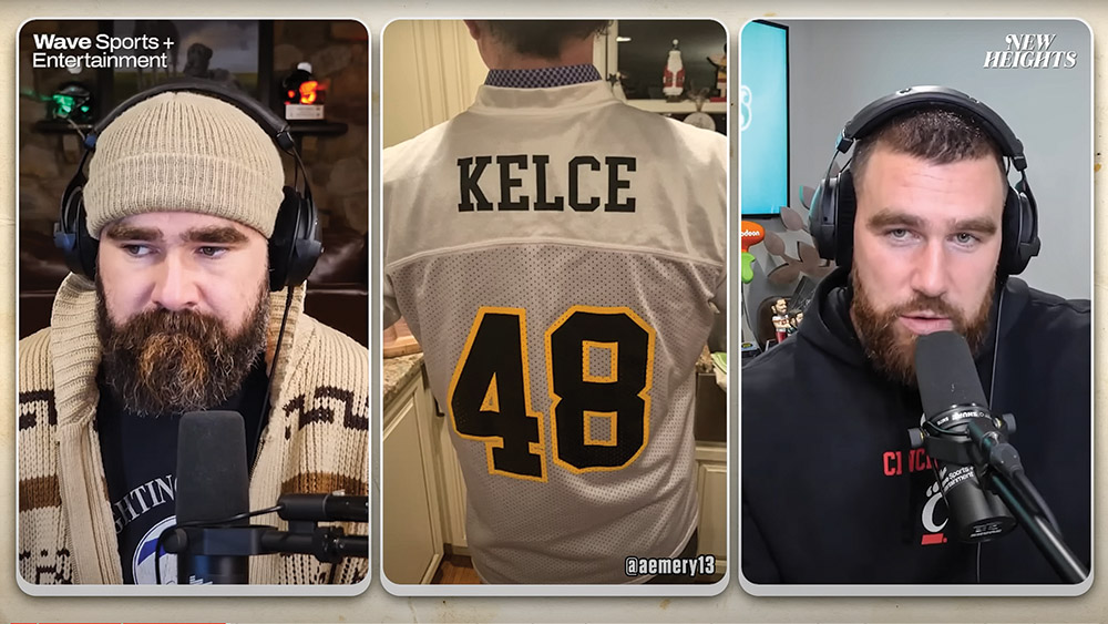 New Heights, featuring the Kelce brothers