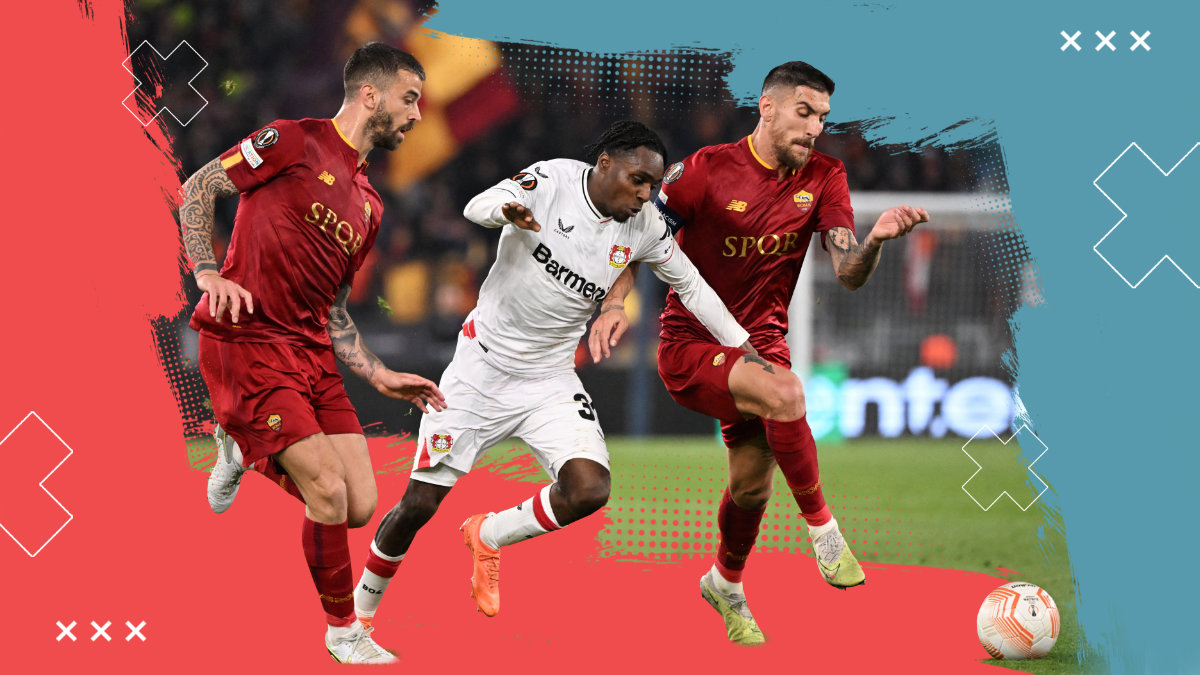 Roma vs Leverkusen match