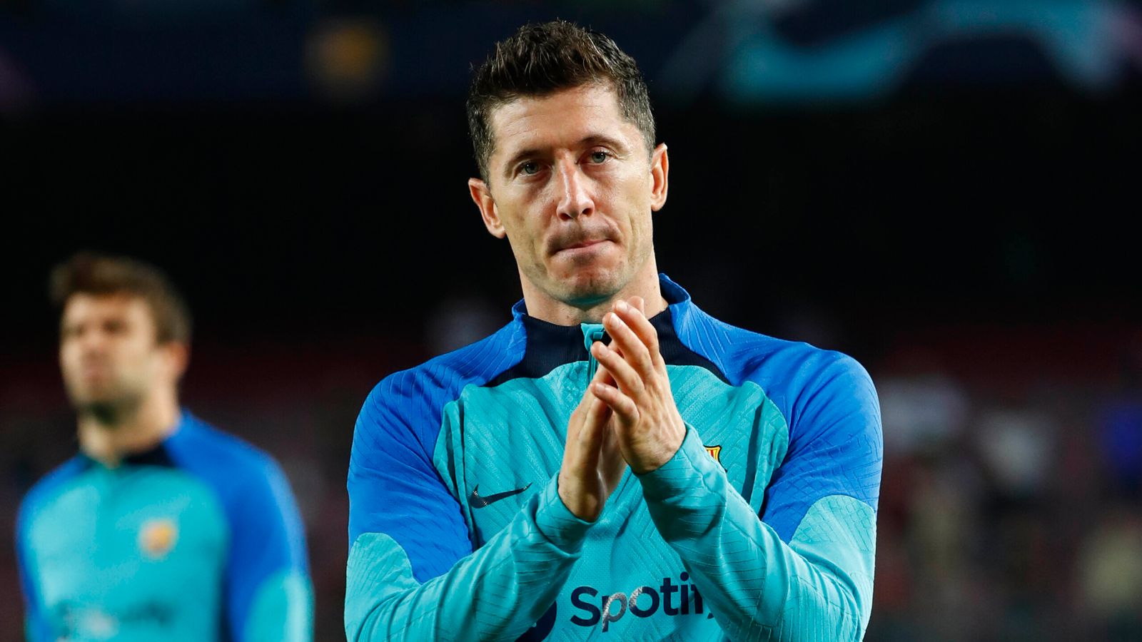 Barcelona's Robert Lewandowski was unable to prevent a 3-0 loss to his former side Bayern Munich