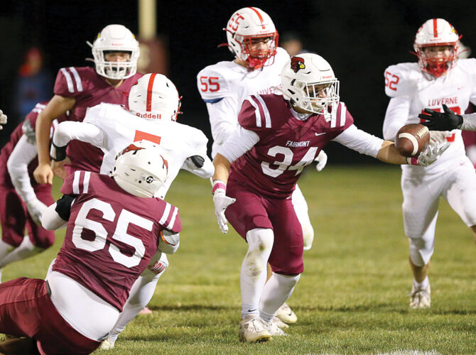Fairmont ‘turns over’ Luverne in 28-6 football victory | News, Sports, Jobs