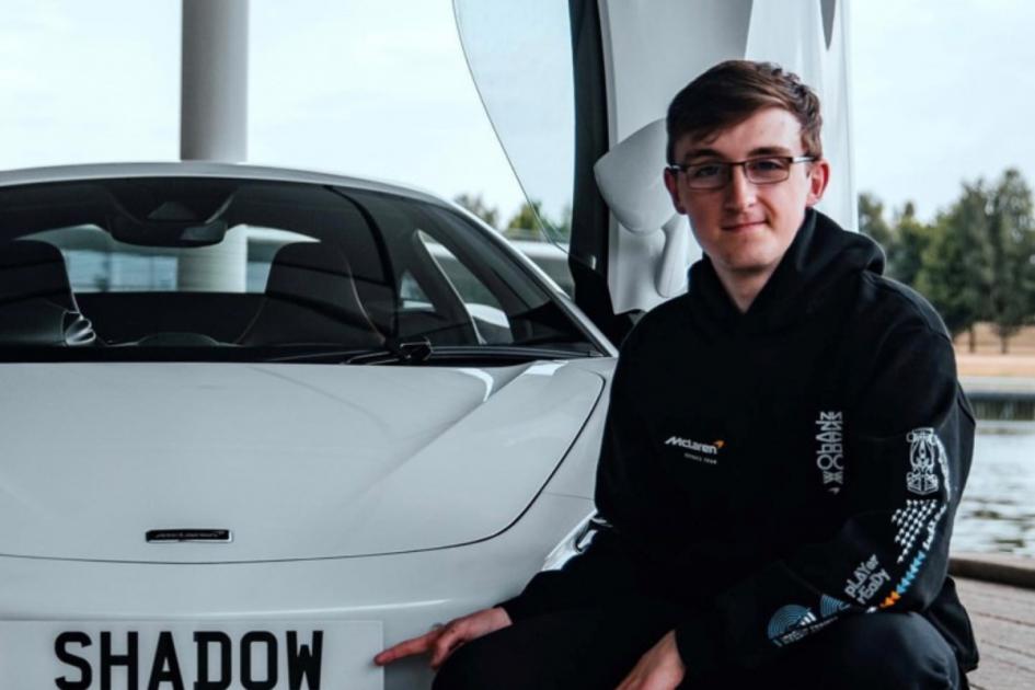 Irvine Esports whizz-kid becoming a driving force with McLaren