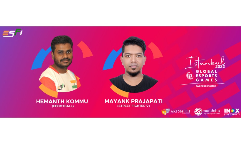 Mayank Prajapati, Hemanth Kommu to represent India at Global Esports Games 2022 – European Gaming Industry News