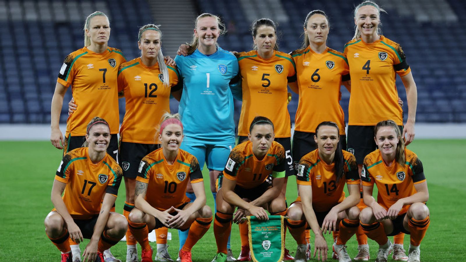 Ireland Women players have apologised for a 'song sung' during their World Cup play-off celebrations