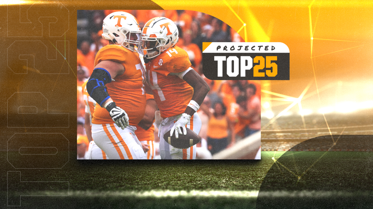 Tomorrow's Top 25 Today: Should Tennessee jump Georgia, Ohio State to No. 1 in new college football rankings?