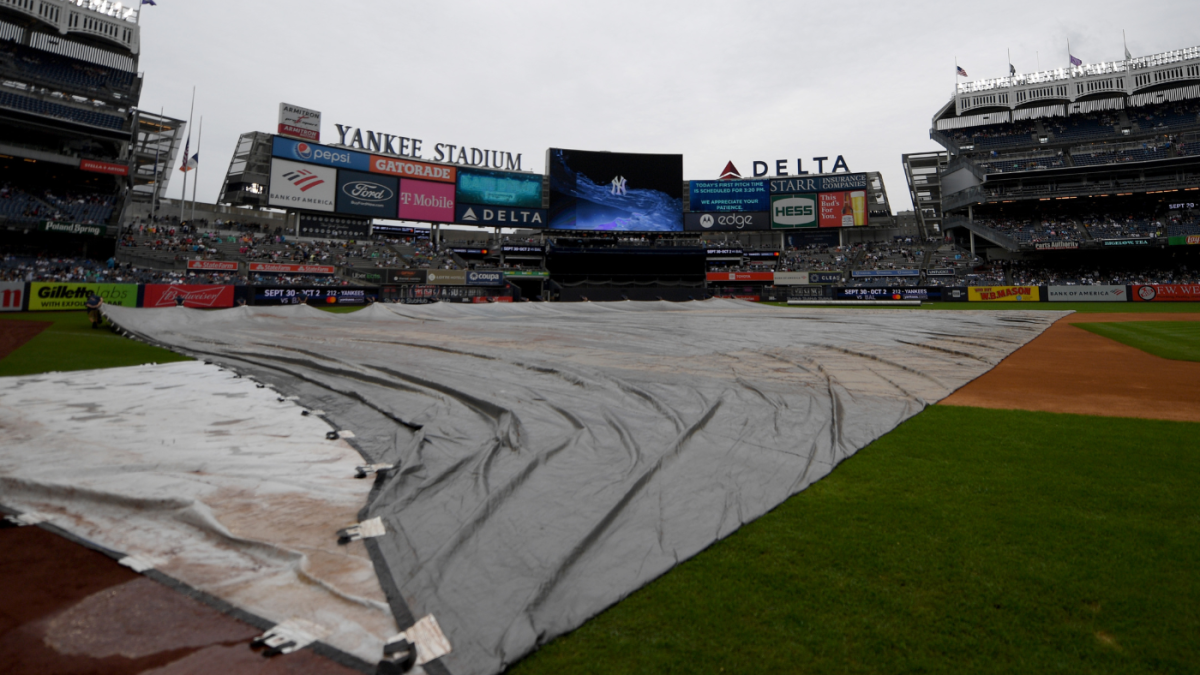 Yankees vs. Guardians postponed: ALDS Game 2 moved to Friday over rain forecast