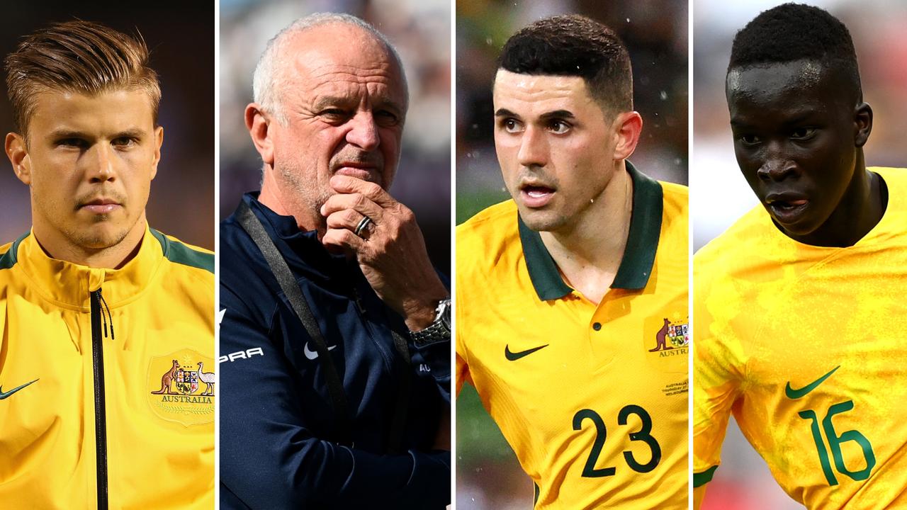 Full Socceroos squad announced, who is in and out, Graham Arnold, Tom Rogic, Garang Kuol, Mitch Langerak, Socceroos fixtures