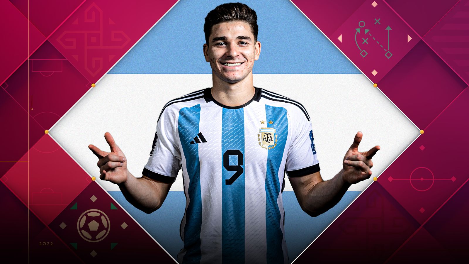 Argentina forward Julian Alvarez has been one of the stars of the World Cup
