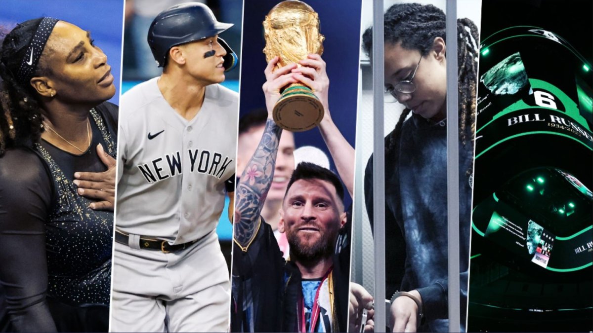 Serena, Griner, Judge And Messi Defined Year in Sports for 2022 – NBC Los Angeles