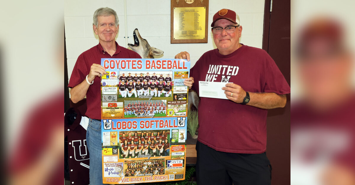 UHS athletic dept. accepts $612 for sports poster