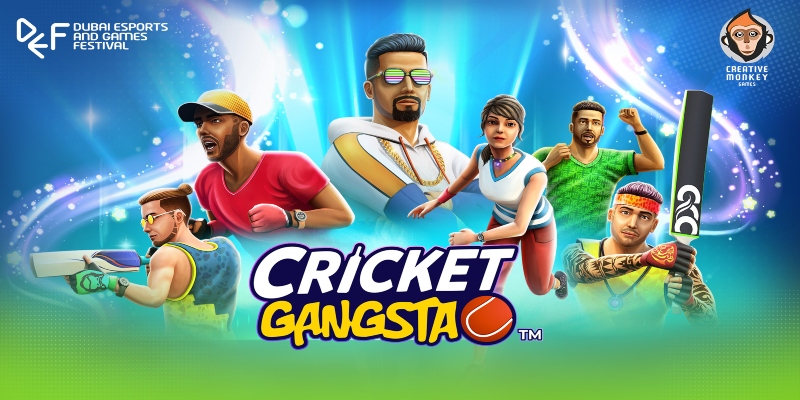 Creative Monkey Games’ ‘Cricket Gangsta’ collaborates with Dubai Esports and Games Festival -