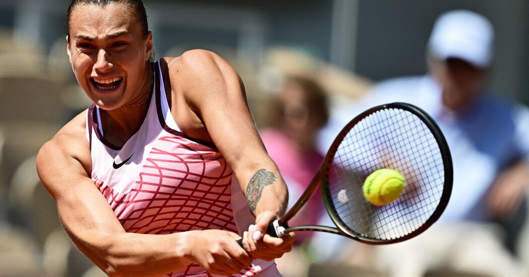 Sabalenka Skips French Open News Conference Citing Her Mental Health