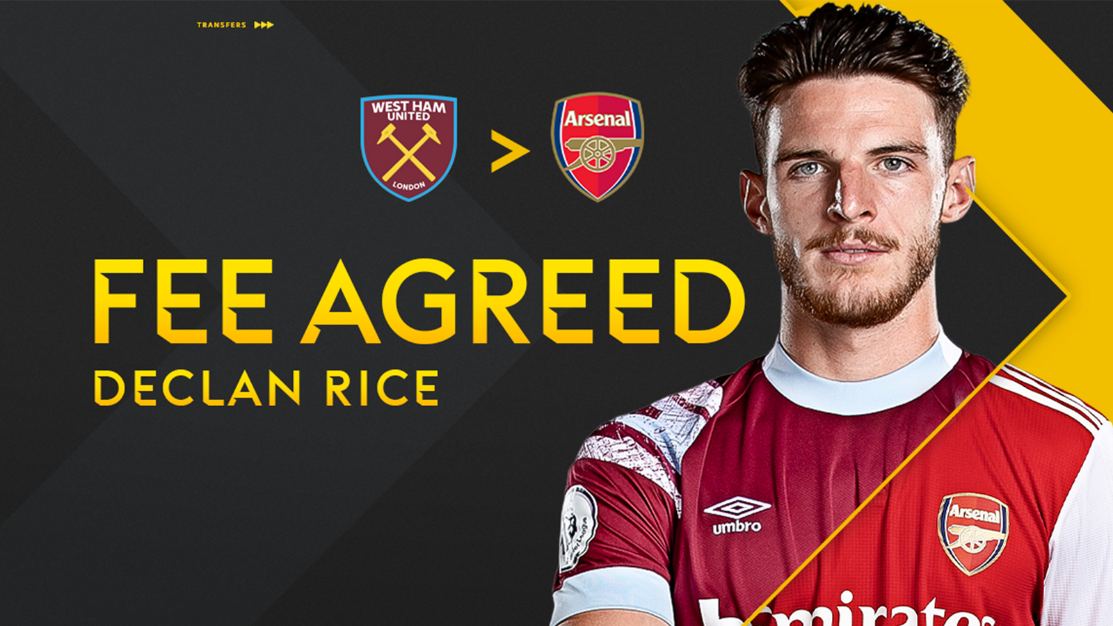 Declan Rice: Arsenal agree £105m deal to sign West Ham and England midfielder this summer | Transfer Centre News
