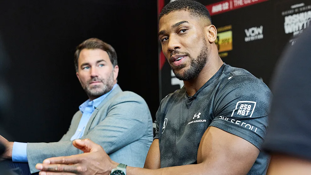 Anthony Joshua secures new opponent for non-ppv main event
