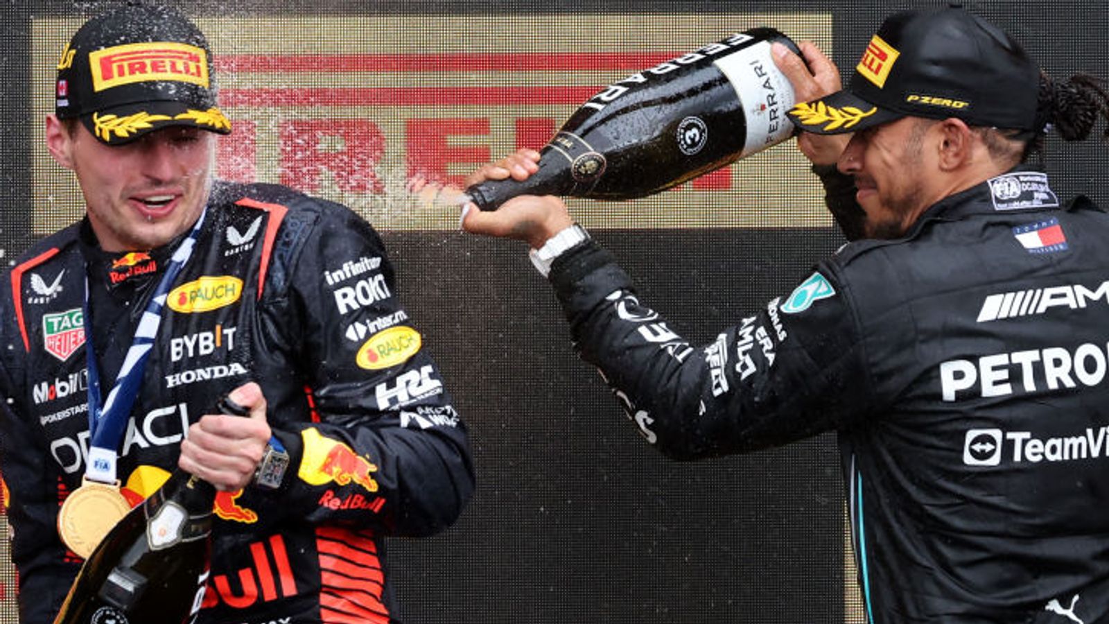 Lewis Hamilton praises Max Verstappen for 'phenomenal' season as Red Bull driver closes on world championship | F1 News
