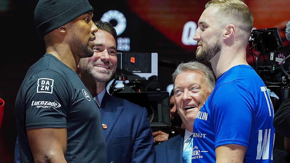 No Need: Putting Anthony Joshua and Deontay Wilder in against Otto Wallin and Joseph Parker is just asking for trouble