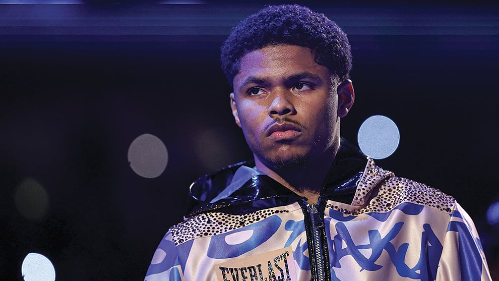 Pole Position: Shakur Stevenson is getting ready to put his foot down