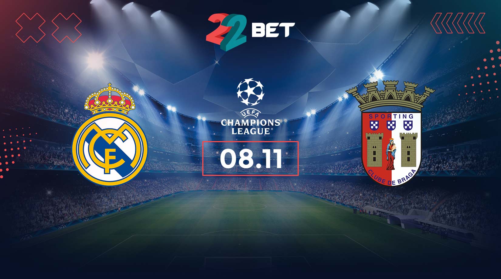 Real Madrid vs Braga Prediction: Champions League Match