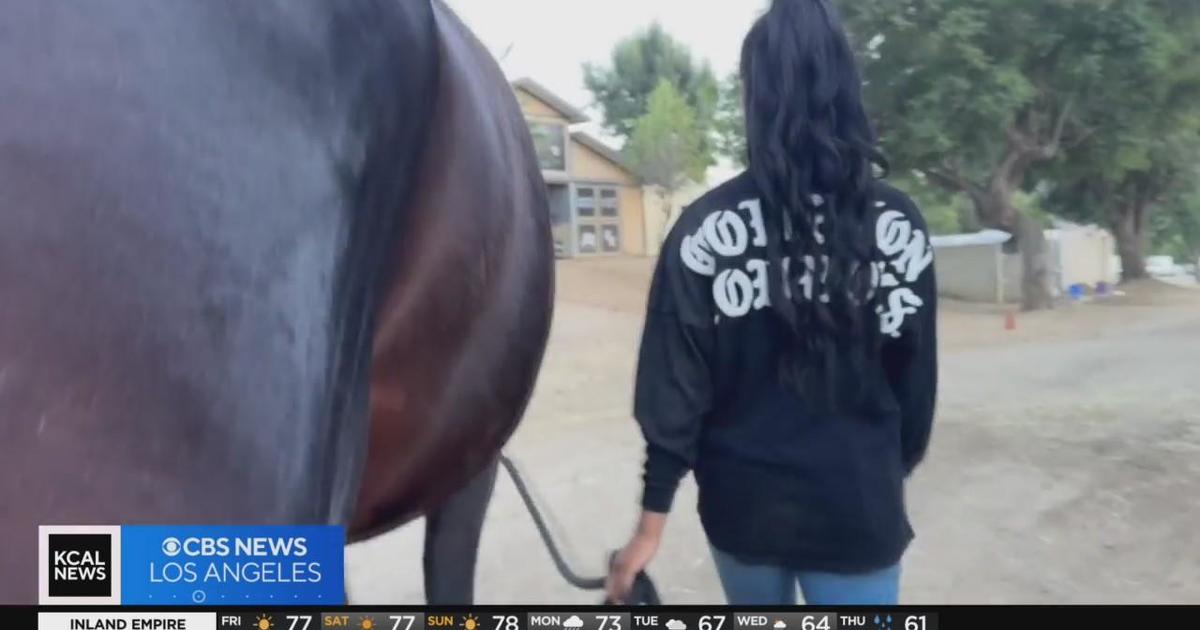 Compton teen trailblazing equestrian sport with help of local group