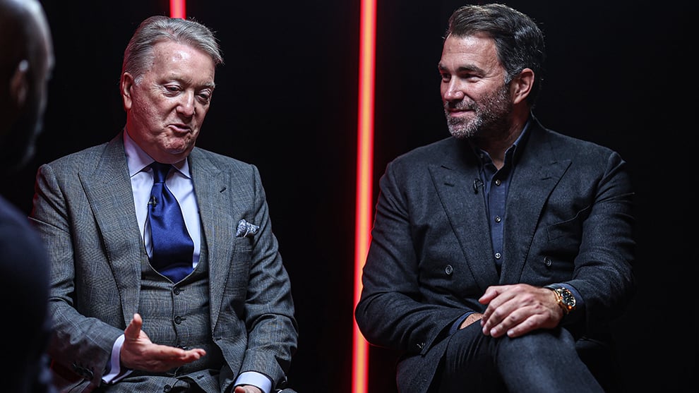 Five vs. Five: Eddie Hearn and Frank Warren confirm they will be going head-to-head in Riyadh