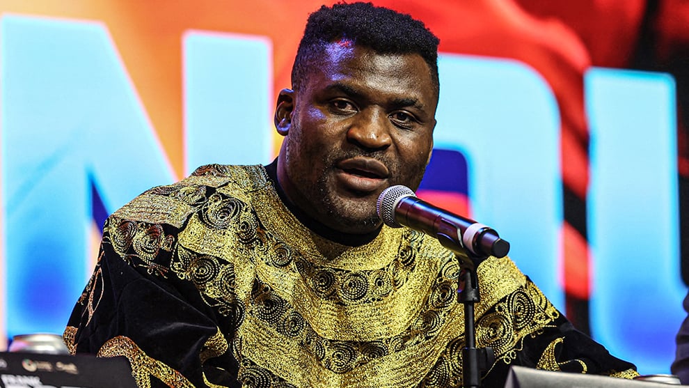 Living the Dream: A confident Francis Ngannou says, "If I catch him (Anthony Joshua), he’s going to sleep"