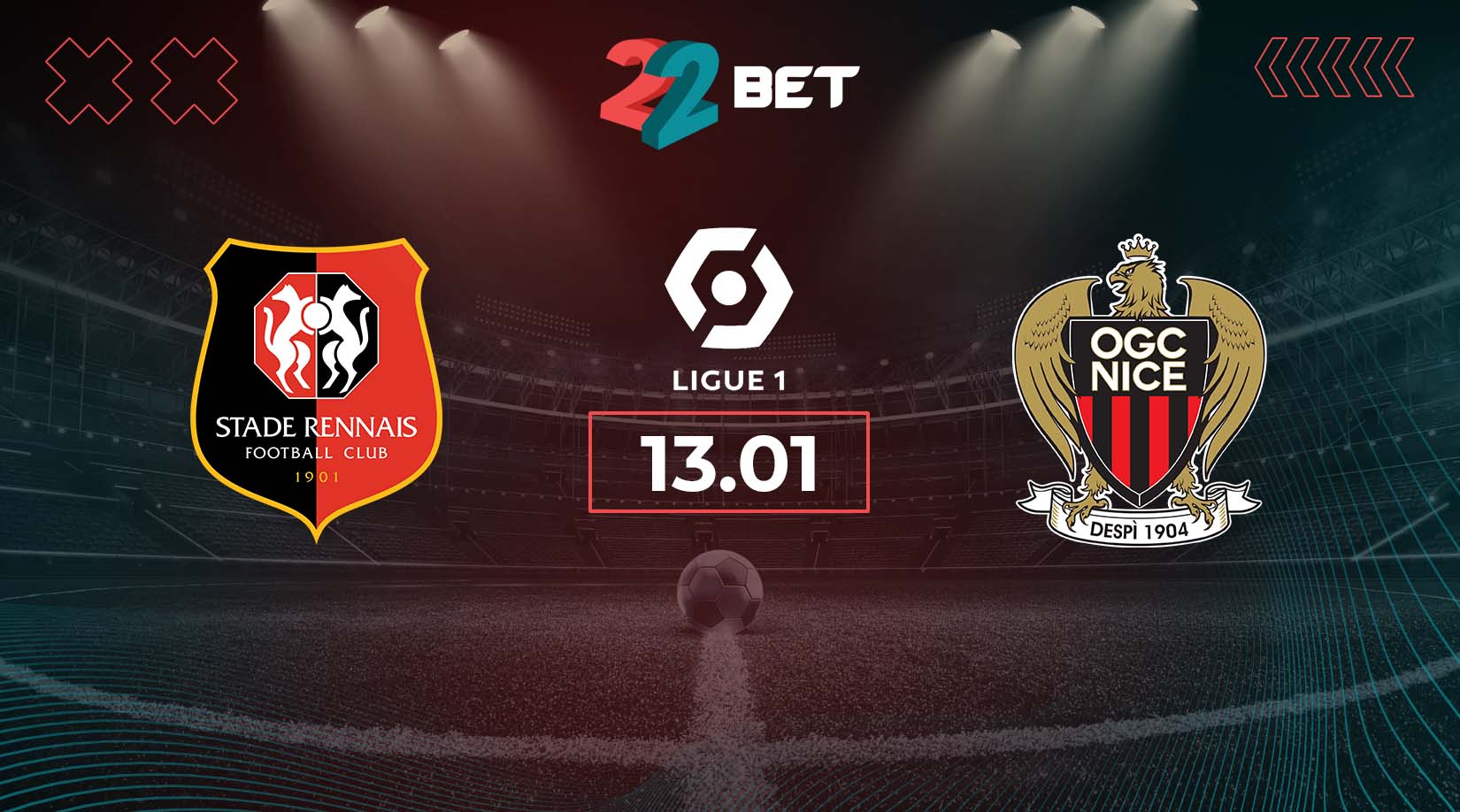 Rennes vs Nice Prediction: Ligue 1 Match | 13.01.2024