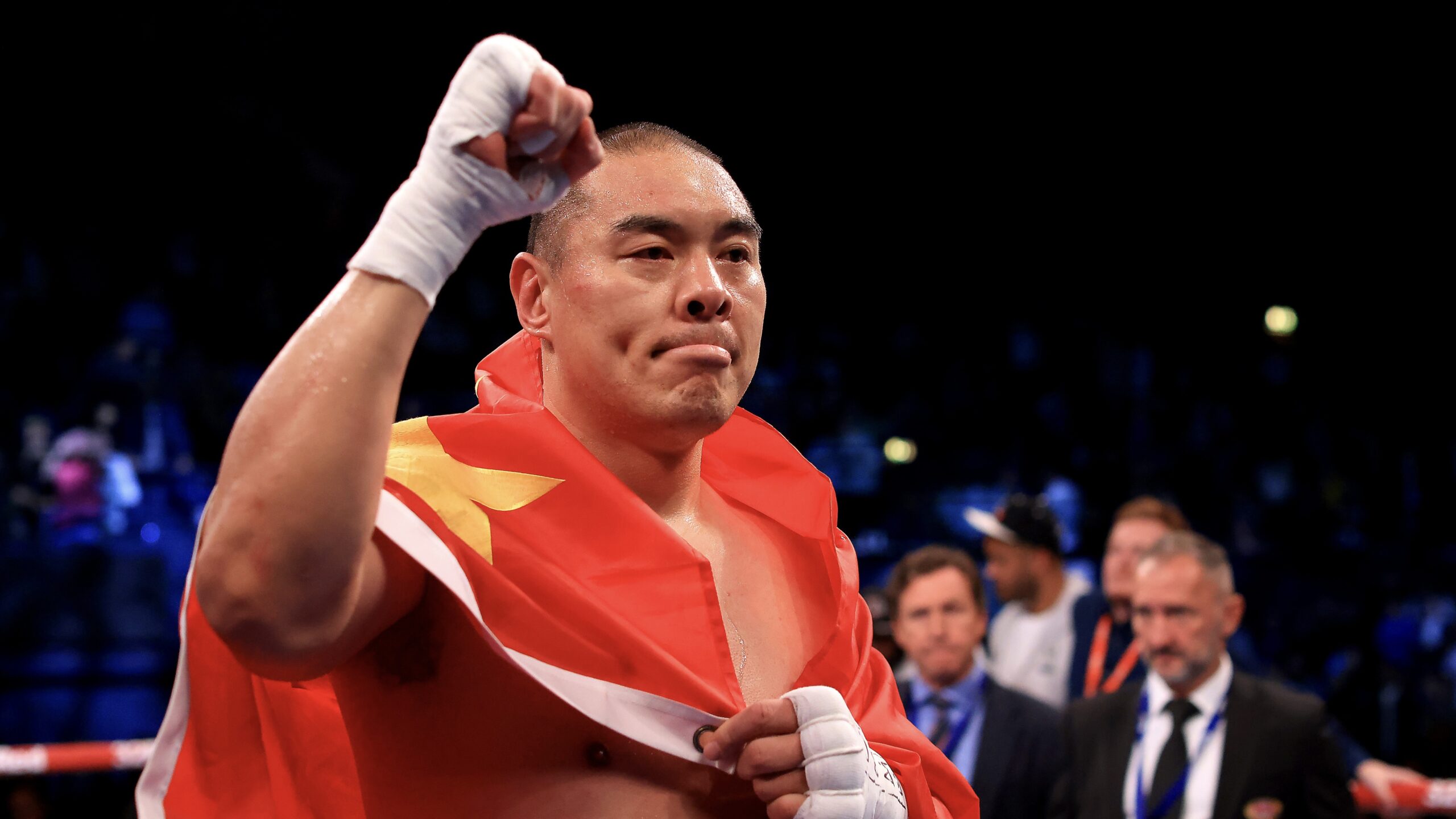 Zhilei Zhang: "Eddie Hearn will not let Anthony Joshua fight me, it's too much of a risk"