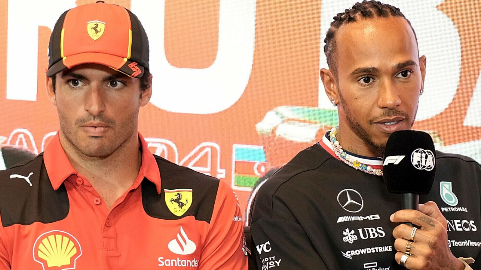 Carlos Sainz says being replaced by Lewis Hamilton at Ferrari 'not a normal feeling' going into 2024 F1 season | F1 News
