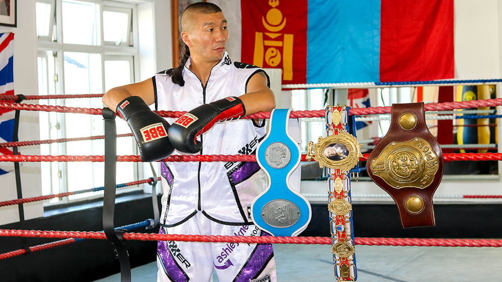 From Mongolia to Manchester: Shinny Bayaar was labelled a traitor in his homeland for chasing the Lonsdale belt