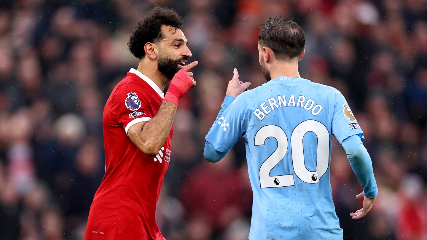Manchester City escape vibrant Liverpool with 1-1 draw