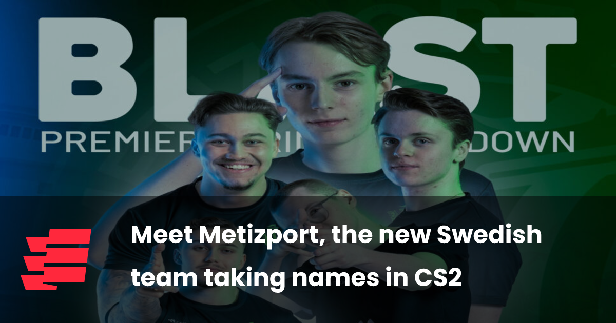 Meet Metizport, the new Swedish team taking names in CS2