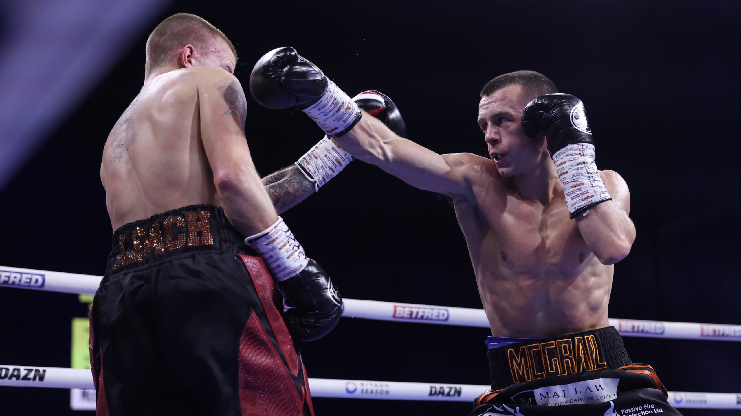 Peter McGrail bounces back after first loss to beat Marc Leach on points... is the Ja'Rico O'Quinn rematch next?