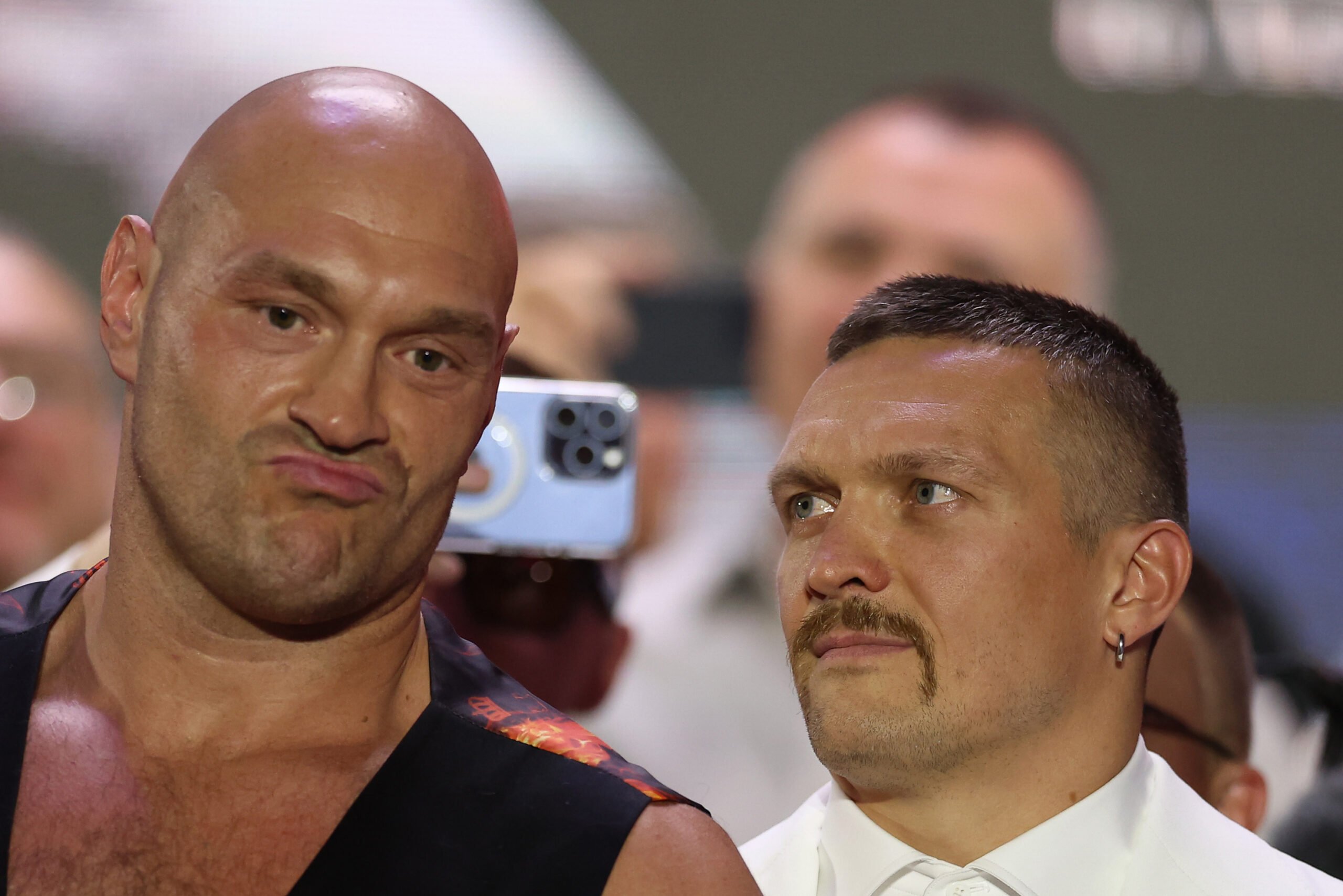 Fury and Usyk keep it short and simple at final press conference