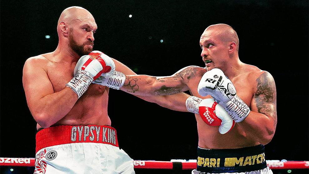 Size, power and controversial draws - fellow heavyweights talk Fury-Usyk