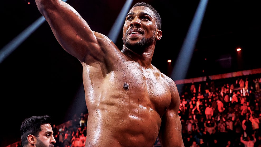 Joshua is aiming to become a three-time heavyweight champion