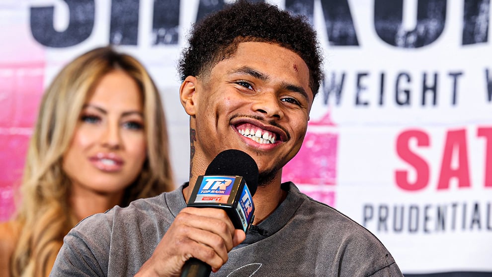 Shakur Stevenson is in the shop window and needs to impress