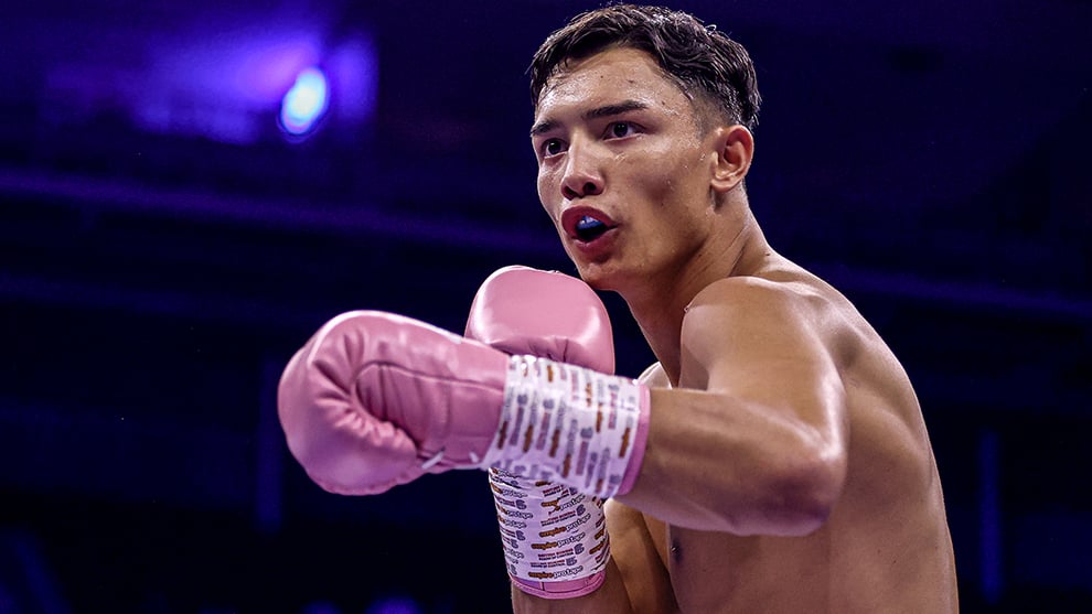 Cameron Vuong sets sights on facing a former European champion