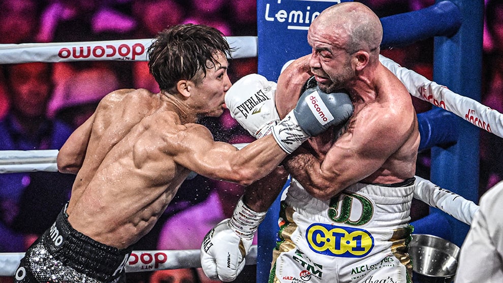 Naoya Inoue stops TJ Doheny in round seven